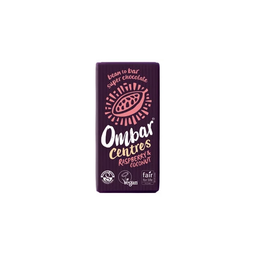 Ombar Centres Raspberry and Coconut 35g