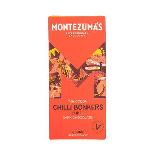 Montezuma's Chocolate Dark Chocolate Chilli Bonkers 90g