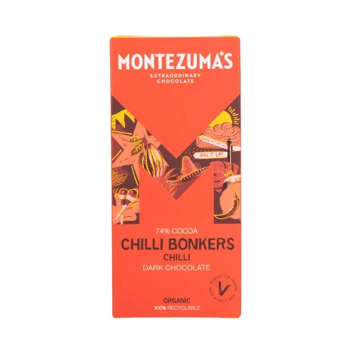Montezuma's Chocolate Dark Chocolate Chilli Bonkers 90g