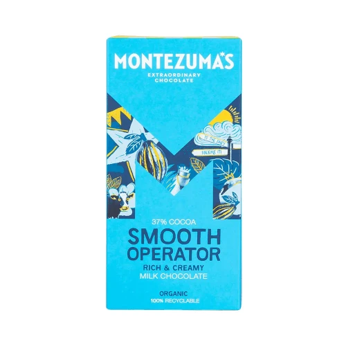 Montezuma's Chocolate Milk Chocolate Smooth Operator 37% 90g