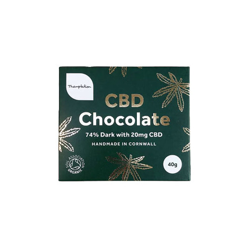 Themptation CBD Dark Chocolate 20mg and 40g