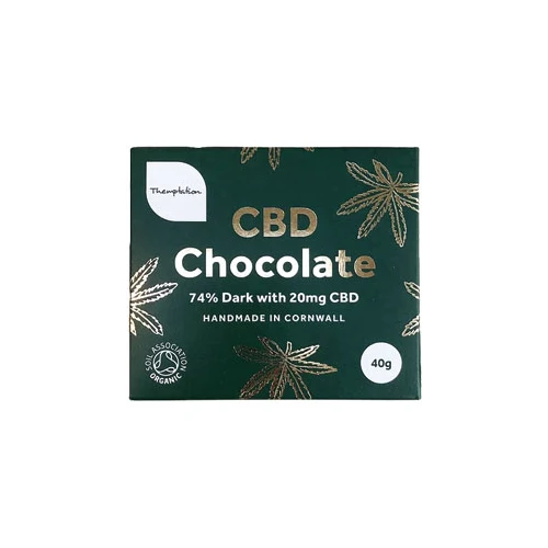 Themptation CBD Dark Chocolate 20mg and 40g