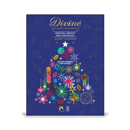Divine Advent Calendar Milk Chocolate 85g