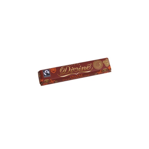 Divine Milk Chocolate with Orange 35g