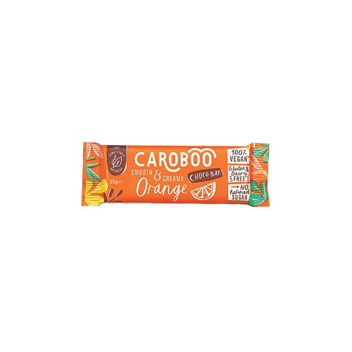 Caroboo Carob Bar - Orange (20 x 35g)