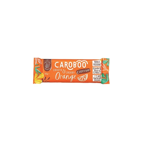 Caroboo Carob Bar - Orange (20 x 35g)