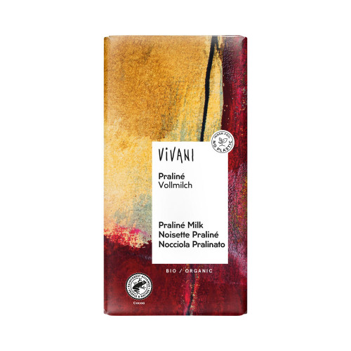 VIVANI Praline Nougat Chocolate 100g