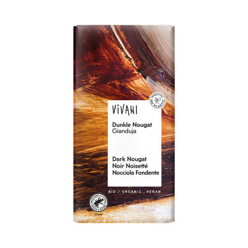 VIVANI Dark Nougat Chocolate 100g