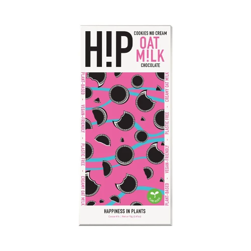 H!P Chocolate Oat M!lk Chocolate Cookies No Cream 70g