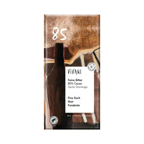 VIVANI Dark Chocolate 85% Cocoa Organic 100g