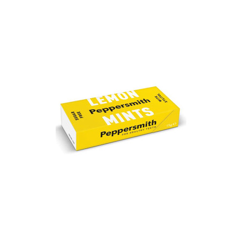 Peppersmith lemon dental mint 15g