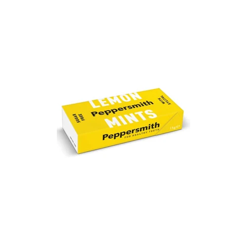 Peppersmith lemon dental mint 15g