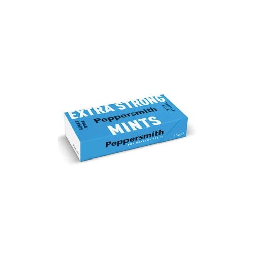 Peppersmith extra strong mints 15g