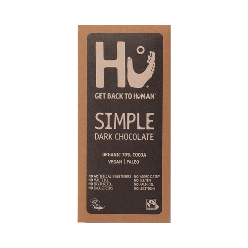 Hu Dark Chocolate Bar Simple 60g