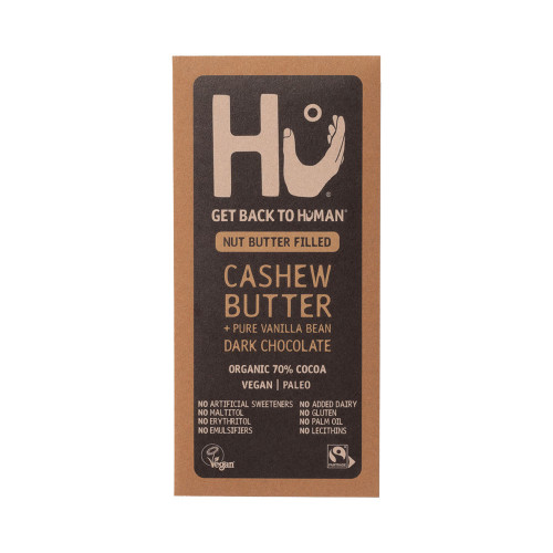Hu Dark Chocolate Bar - Cashew Butter & Vanilla Bean 60g