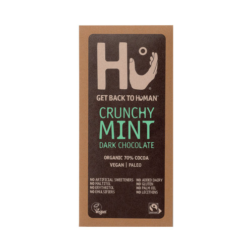 Hu Dark Chocolate Bar - Crunchy Mint 60g