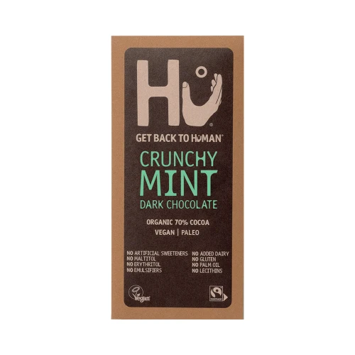 Hu Dark Chocolate Bar - Crunchy Mint 60g