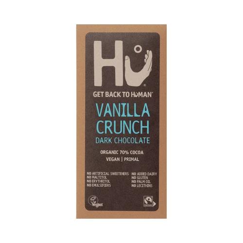 Hu Dark Chocolate Bar - Vanilla Crunch 60g