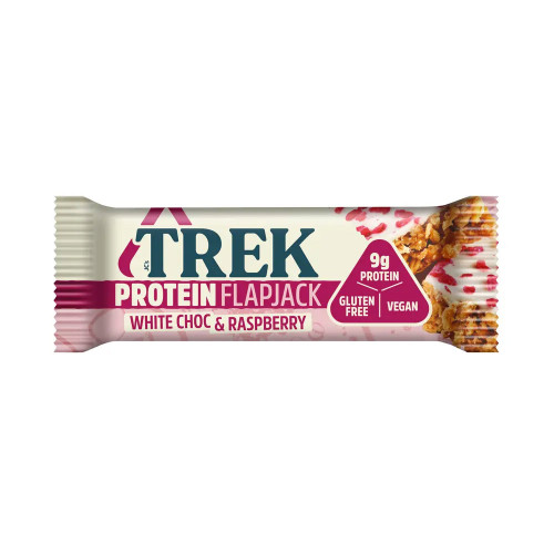 Trek Trek Protein Flapjack White Chocolate & Raspberry 16 x 50g