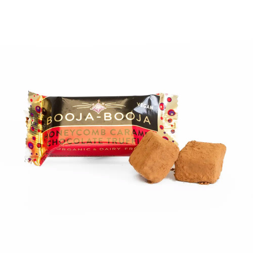 Booja Booja 2 Truffle Pack - Honeycomb Caramel Chocolate 23g