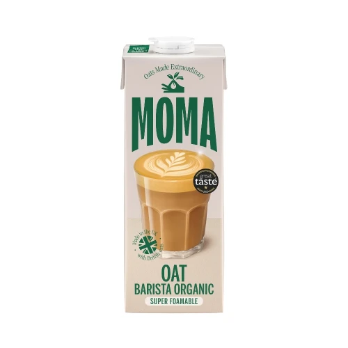 MOMA Oat Barista GF Milk Alternative 6 x1ltrOrg