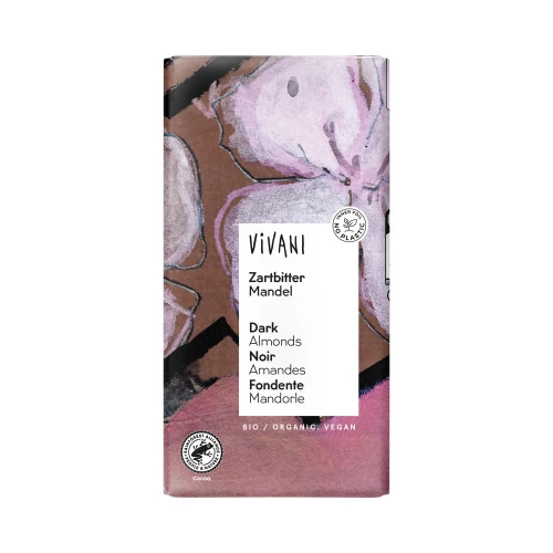 VIVANI Dark Chocolate with Almonds 100g