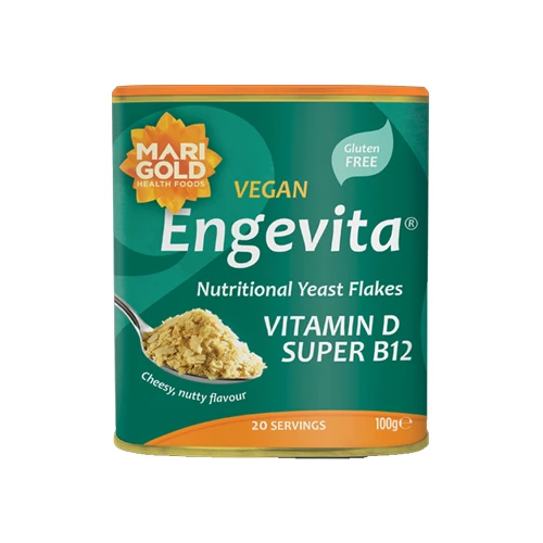 Marigold Engevita Yeast Flakes + Vitamin D & B12 100g