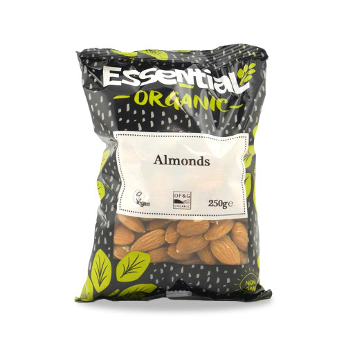 Essential Almonds Whole 250g