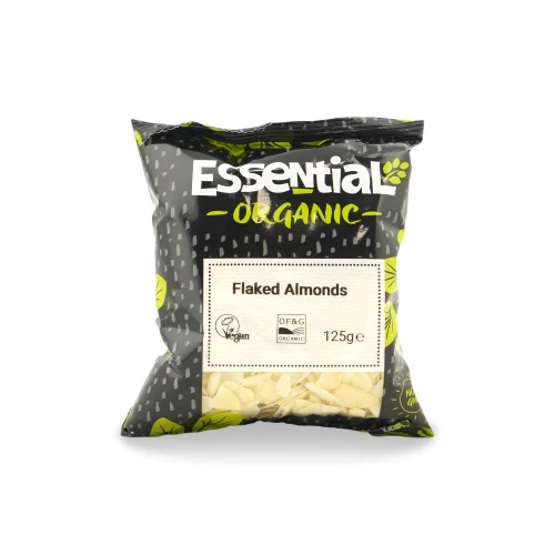 Organic Flaked Almonds 125g