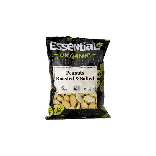 Essential Peanuts Roasted And Salted 125g