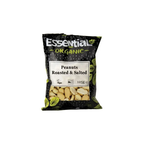 Essential Peanuts Roasted And Salted 125g