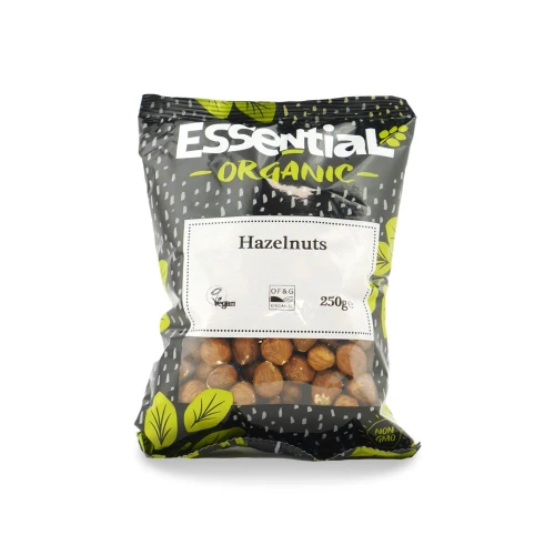 Organic Whole Hazelnuts 250g