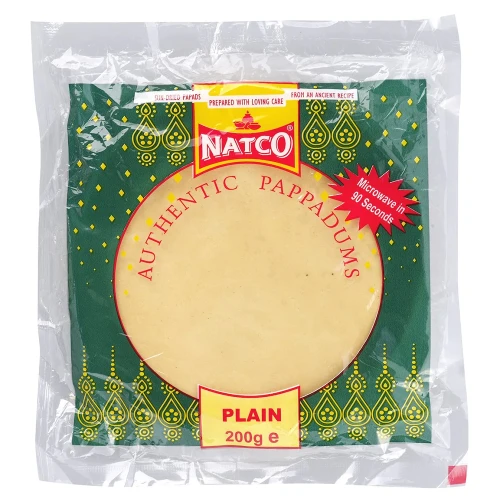 Natco Poppadoms - Plain 200g