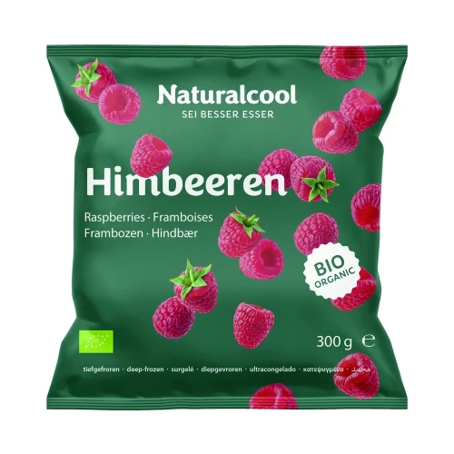 Natural Cool Raspberries 300g