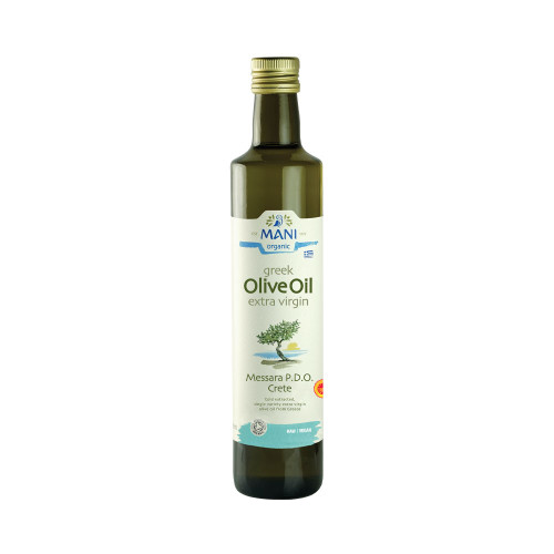 Mani Organic Crete PDO Olive Oil - Extra Virgin 6 * 500ml