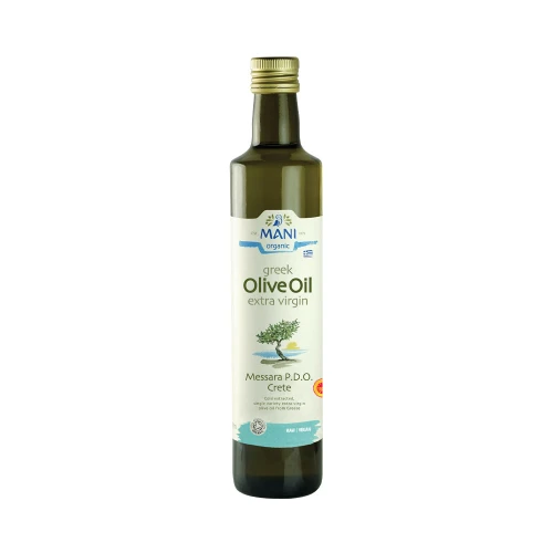 Mani Organic Crete PDO Olive Oil - Extra Virgin 6 * 500ml