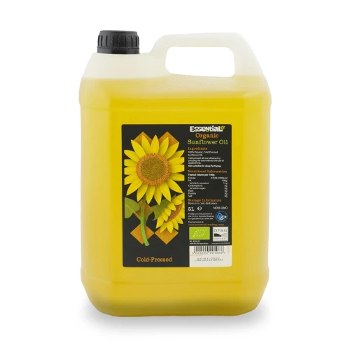 Essential Sunflower Oil Cold Pressed 5 ltr