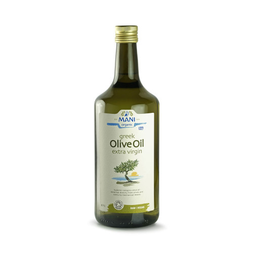 Mani Organic Greek Olive Oil - Extra Virgin 6 * 1 ltr