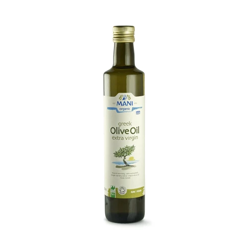 Mani Organic Greek Olive Oil - Extra Virgin 6 * 500ml