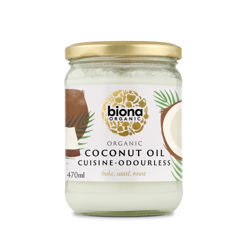 Biona Coconut Oil Cuisine Deodorised 470ml