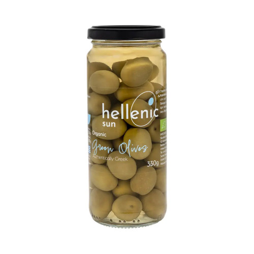 Hellenic Sun Green Olives 6 * 330g