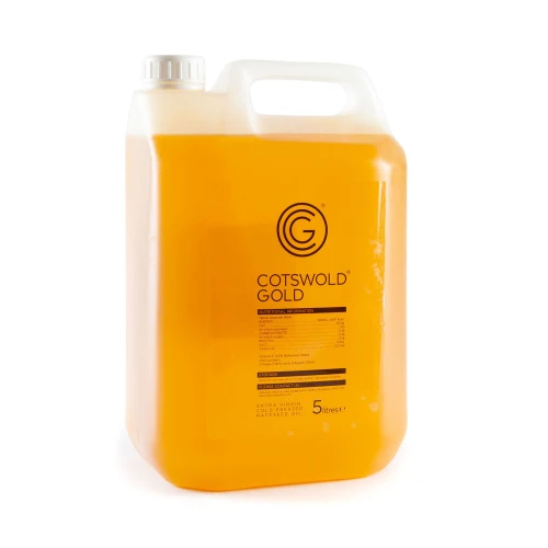 Cotswold Gold Rapeseed Oil - Extra Virgin Cold Pressed 1 x 5 ltr