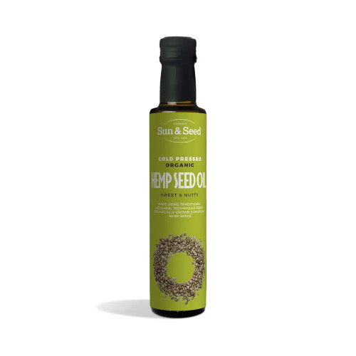 Sun & Seed Hemp Seed Oil - Cold Pressed 6 * 250ml