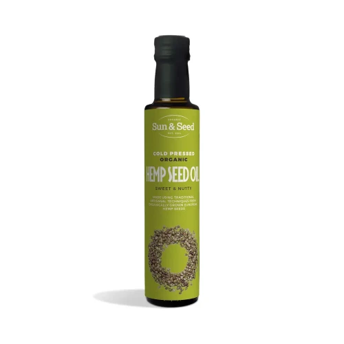 Sun & Seed Hemp Seed Oil - Cold Pressed 6 * 250ml