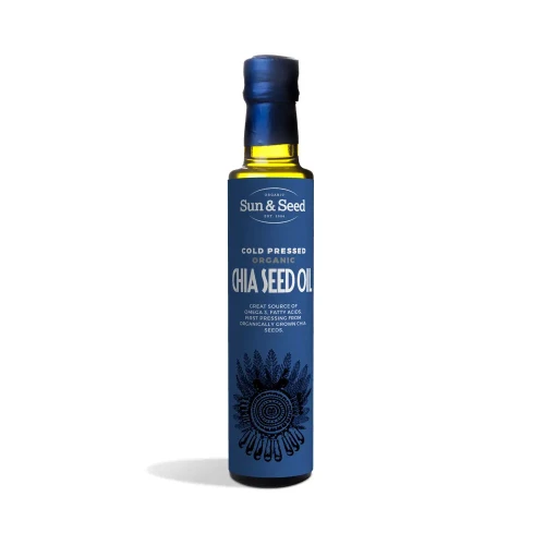 Sun & Seed Chia Seed Oil - Cold Pressed 6 * 250ml