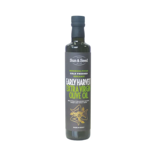 Sun & Seed Olive Oil - Early Harvest Extra Virgin Cold Pressed 6 * 500ml