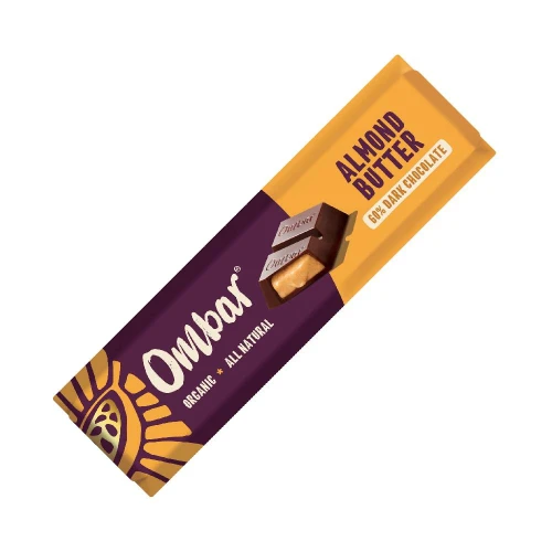 Ombar Almond Butter Filled Chocolate Bar 42g