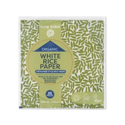 King Soba White Rice Paper 200g