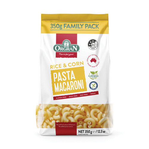 Orgran Rice & Corn Macaroni 5 * 350g