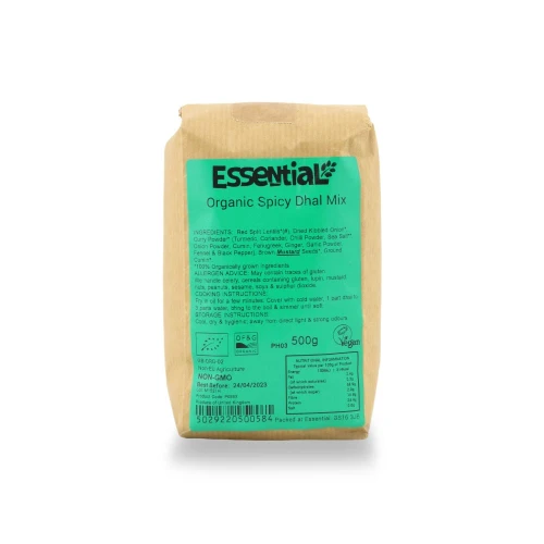 Orgnaic Spicy Dhal Mix 500g